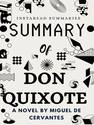 cover image of SUMMARY  OF  Don Quixote